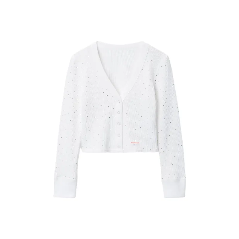 Alexander Wang Rhinestone Cardigan-0