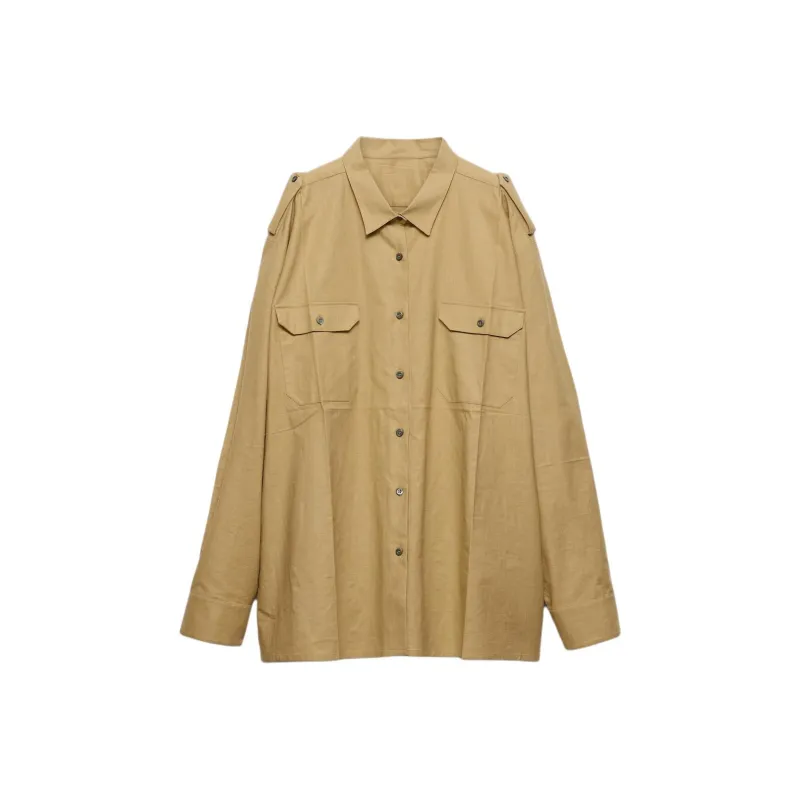 PRADA Oversized Cotton Shirt-0