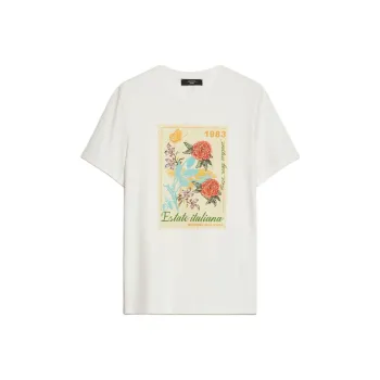 WEEKEND MaxMara Zirlo Graphic Printed T Shirt