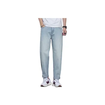 FASTFISH Jeans Unisex Light Blue