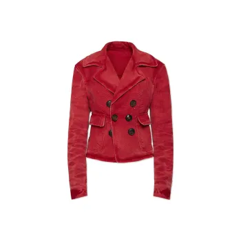 DSQUARED 2 Double Breasted Denim Jacket
