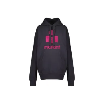ISABEL MARANT ETOILE Mansel Logo Printed Drawstring Hoodie