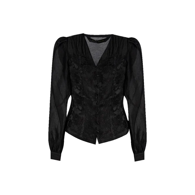 ROEYSHOUSE Shirts Women's Black-0