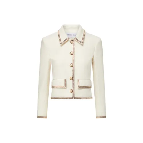 VERONICA BEARD Jackets Coats Women's Ivory