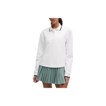 Lululemon TexturedLong Sleeve Polo Shirt Women's