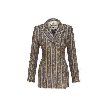 Vivienne Westwood Floral Striped Blazer