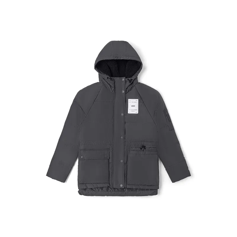 Vans Down Jacket Women's Dark Gray-0