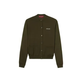 GUCCI SS25 Cashmere Sweater Women's Green