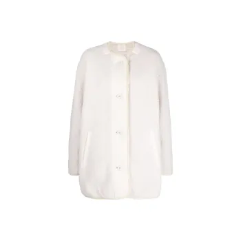 ISABEL MARANT ETOILE Himemma Fleece Single-breasted Coat