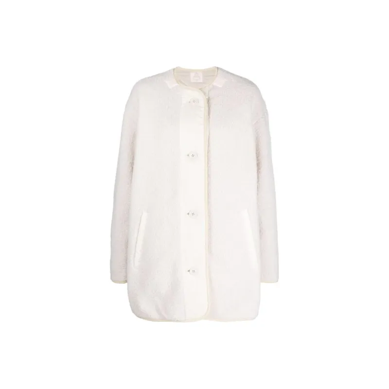 ISABEL MARANT ETOILE Himemma Fleece Single breasted Coat-0