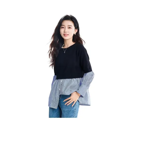 Coredorm Knitwear Women's Black Blue Multicolor