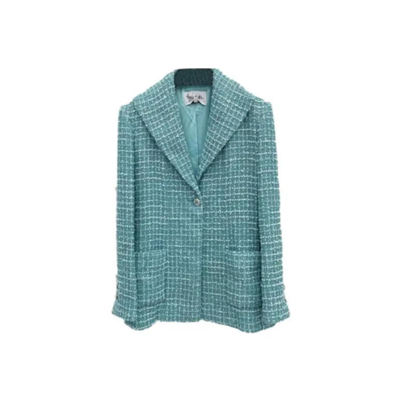 CHANEL SS23 Business Suit Coat Women's Blue-0