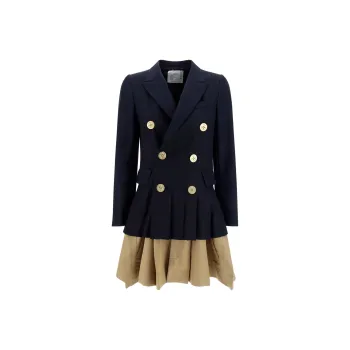 Sacai Jackets Women's Midnight Blue