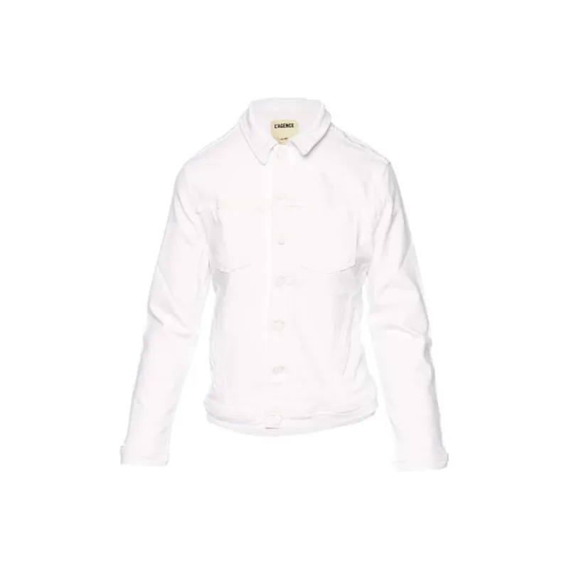 L'AGENCE Jackets & Coats Women's White-0