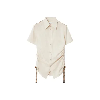 Burberry Striped Silk Shirt