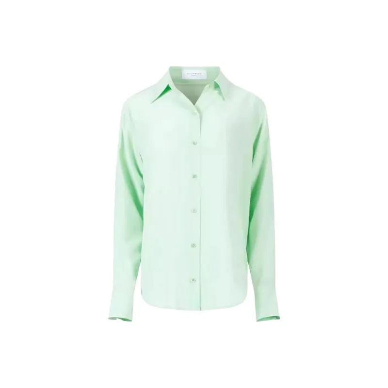 Equipment Essential Long sleeve Silk Shirt-0