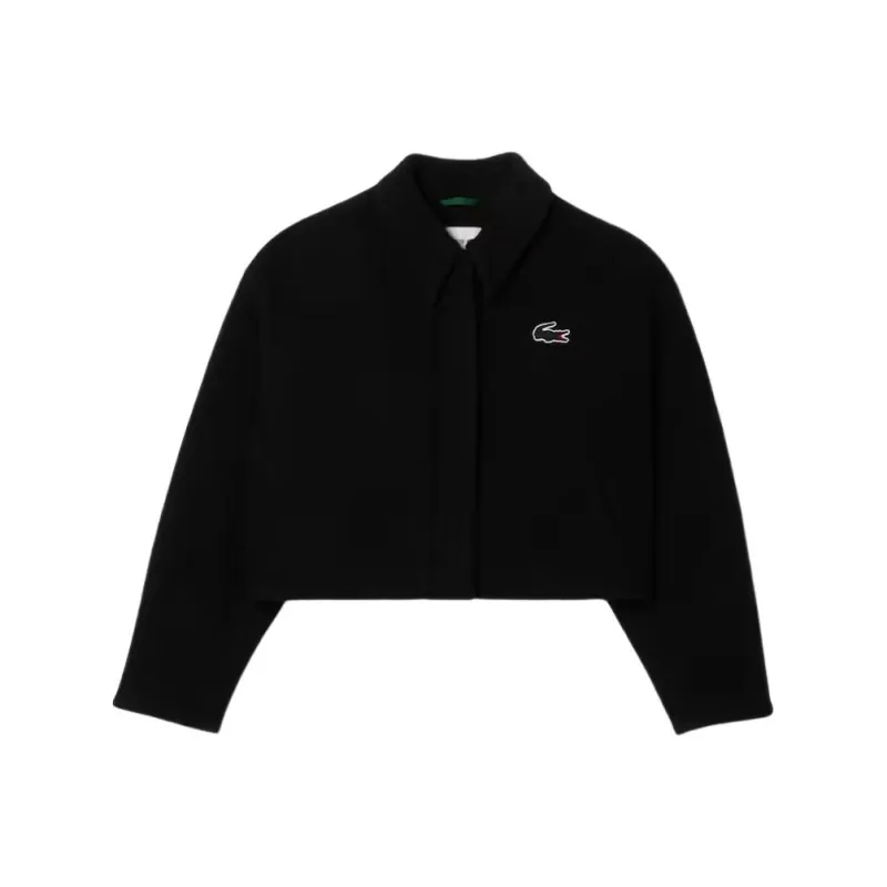 LACOSTE Cropped Wool Jacket-0