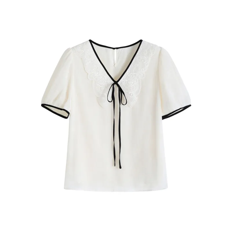 Adeworn Shirts Women's Beige-0
