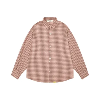 Saotome Shirt Women's Pink Plaid
