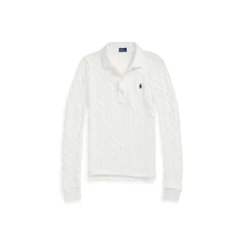 Polo Ralph Lauren Cable knit Polo Top