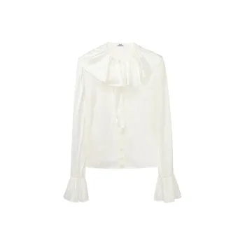 D'zzit Shirt Women's Bleached White