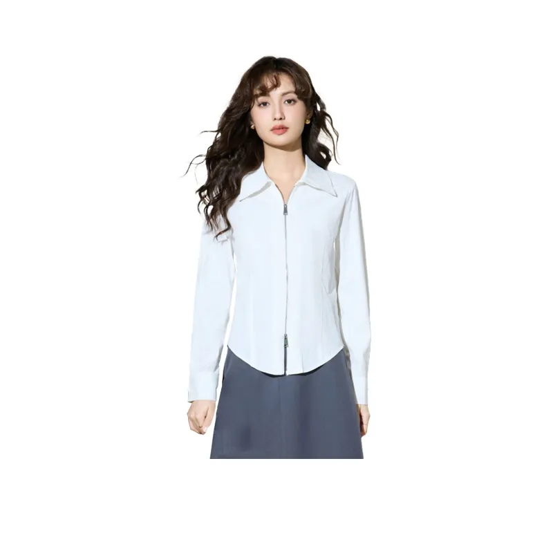 SMEN Shirts Women's White-0