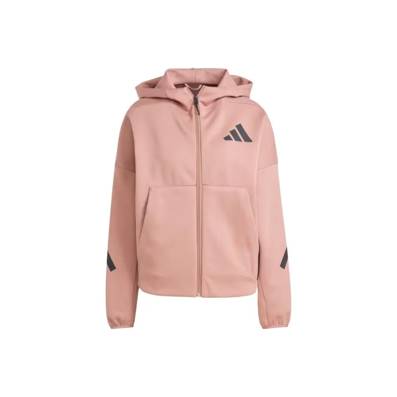 Adidas Z.N.E. Full Zip Hoodie Warm Clay-0