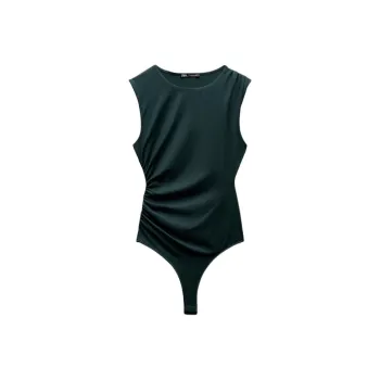 ZARA Bodysuits Women's Dark Green