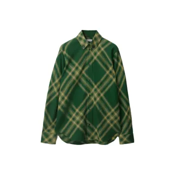 Burberry Check pattern Wool Shirt