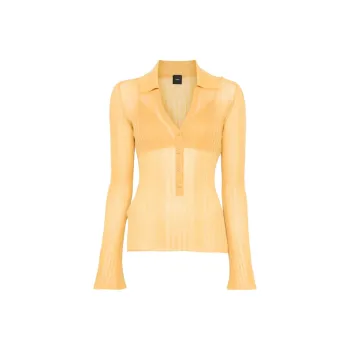 PINKO Anna Purna Polo Top