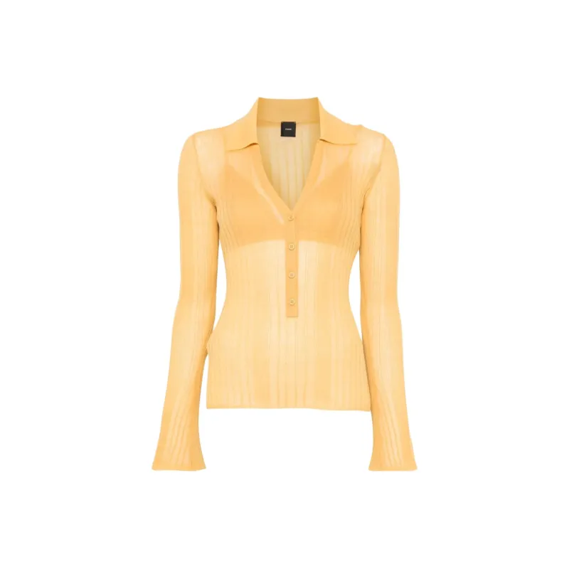 PINKO Anna Purna Polo Top-0