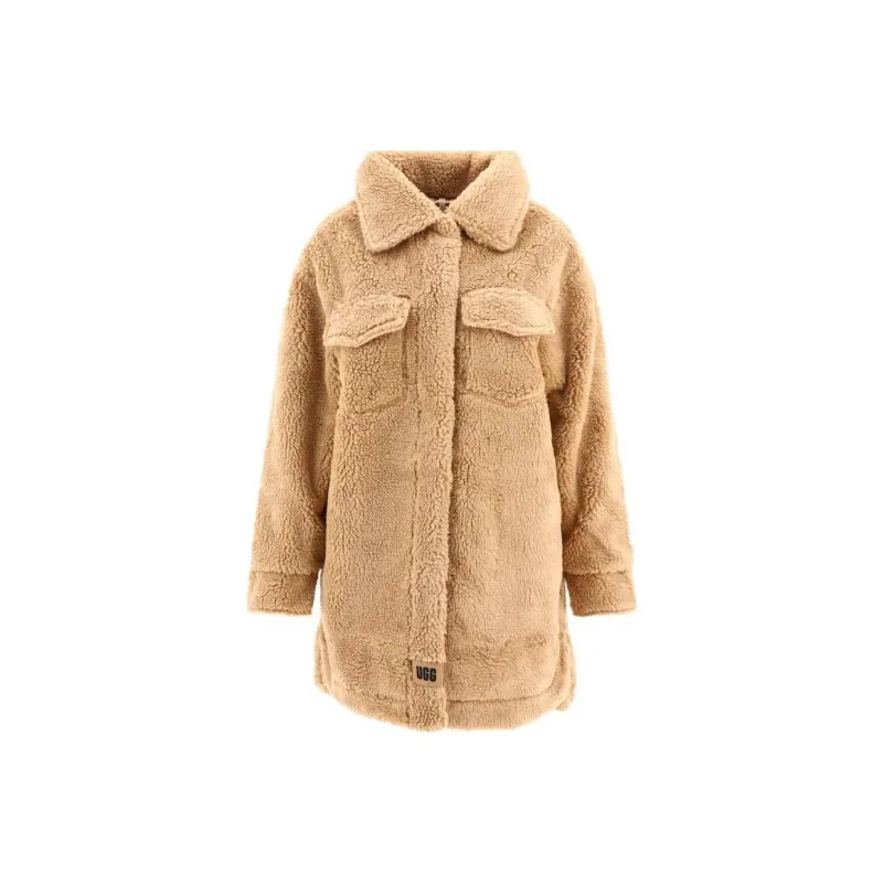 UGG Frankie UGGfluff Shirt Jacket-0