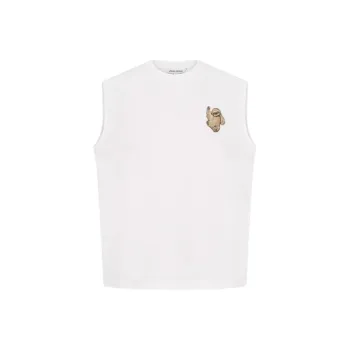 URBAN REVIVO T Shirt Men's Raw White