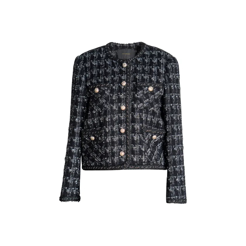 ROEYSHOUSE Jackets Coats Women's Black-0
