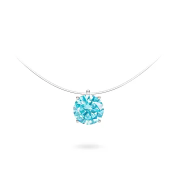 GEMOLA Synthetic Cubic Zirconia Necklaces Women's