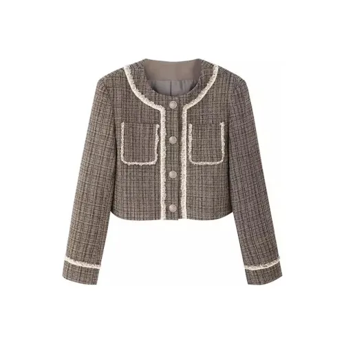 NINE WEST Jackets Coats Women's Coffee