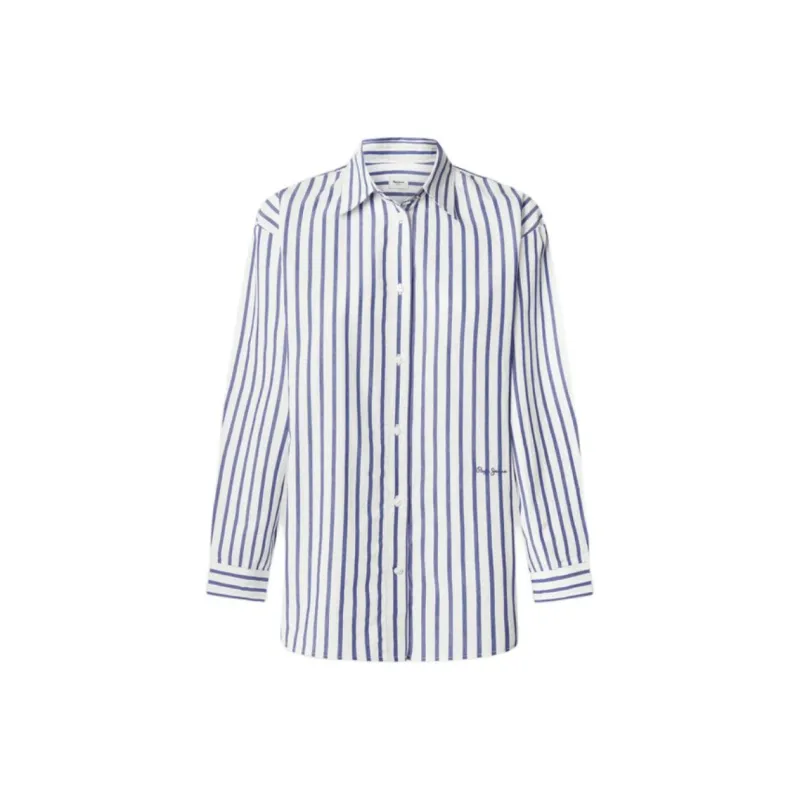 Pepe Jeans Shirt Women's Klein Blue-0