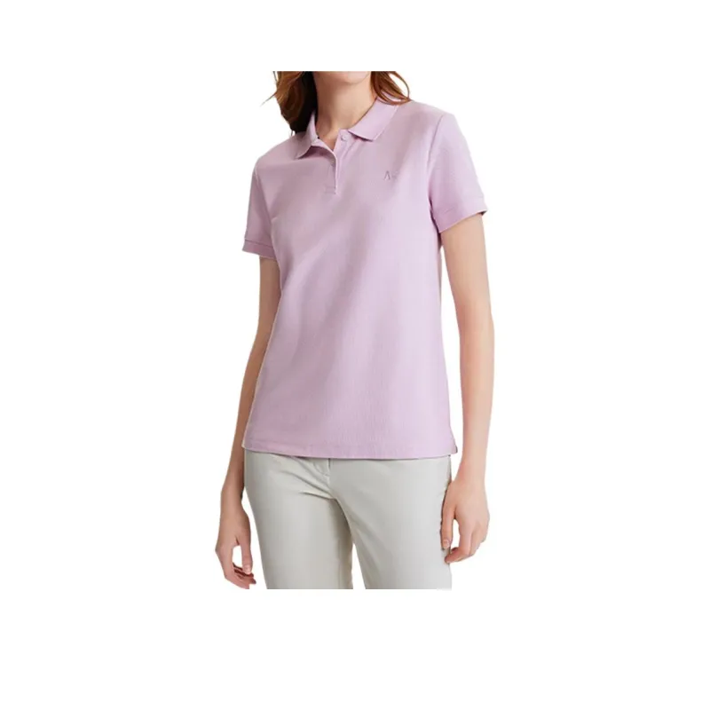 AIGLE Polo Shirt Women's Scented Light Pink-0