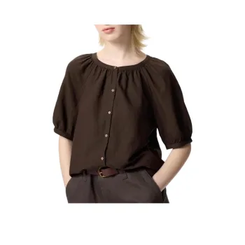 UNIQLO Shirt Women's Dark Umber