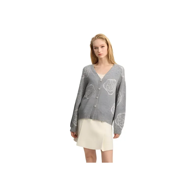 Bebe FW24 Knitwear Women's Gray-0