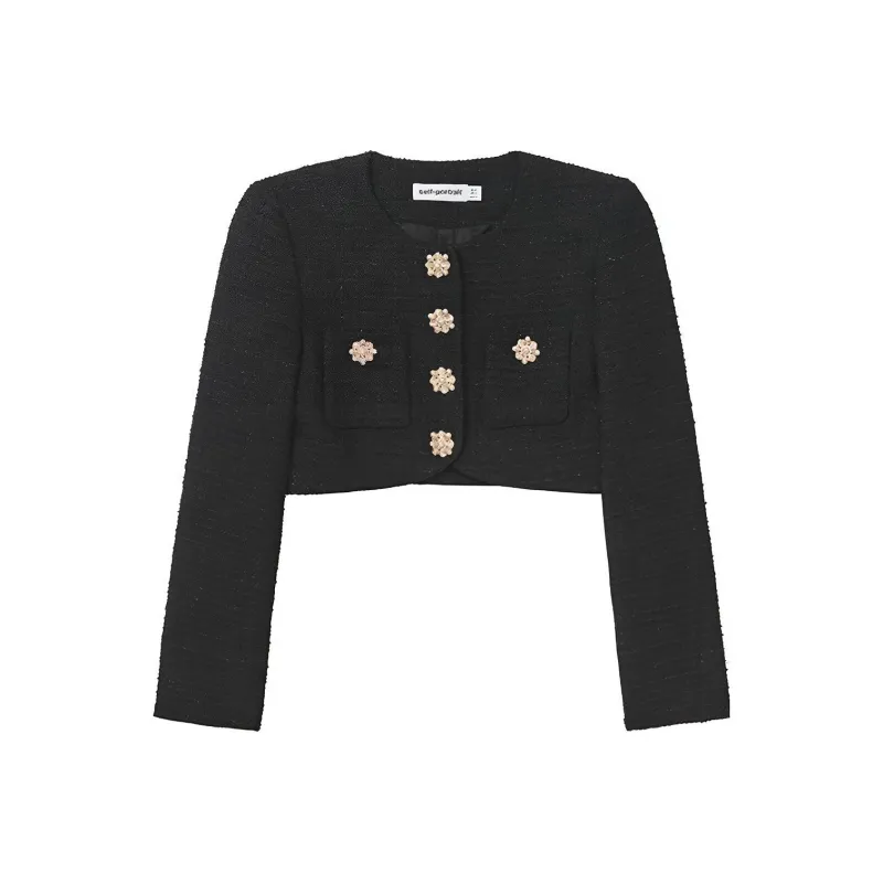Self portrait Knitwear Women's Classic Black-0