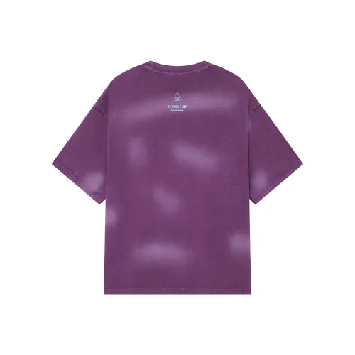 Cabbeen T Shirt Men's Eggplant Skin Purple