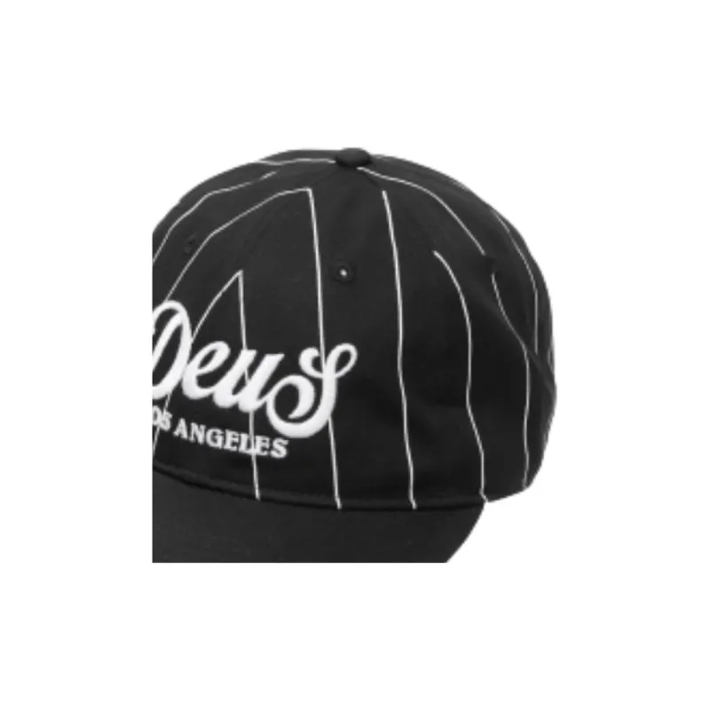 Deus Ex Machina Cotton Baseball Caps Unisex Black-1