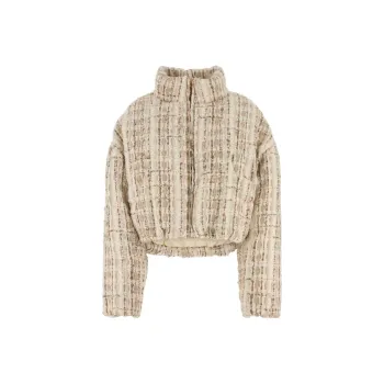 KHRISJOY Embroidered Tweed Jacket