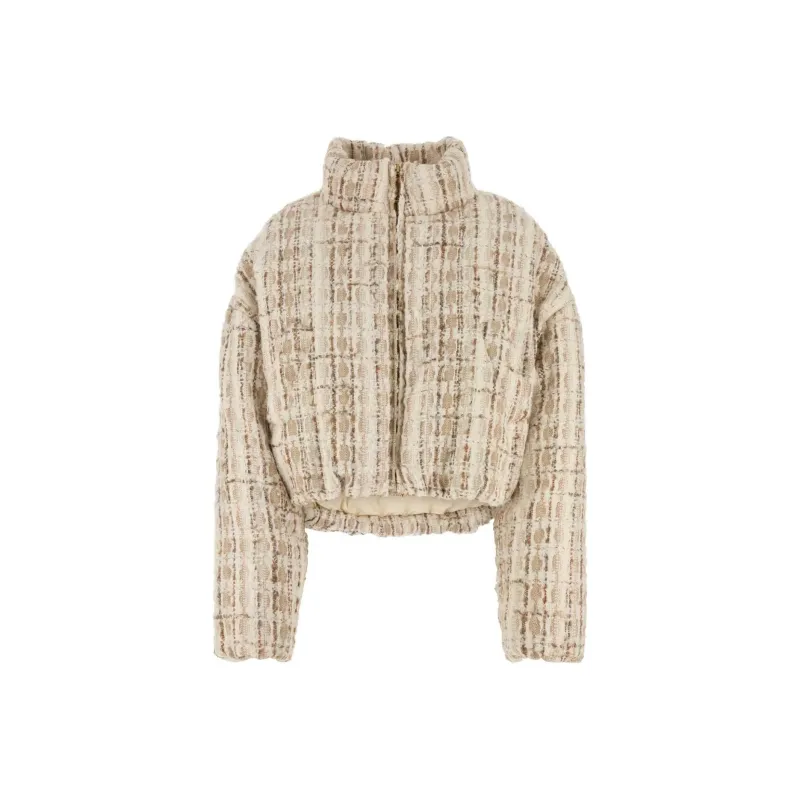 KHRISJOY Embroidered Tweed Jacket-0