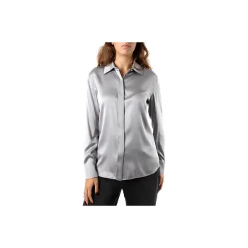 MaxMara Studio Baden Silk Long sleeve Shirt