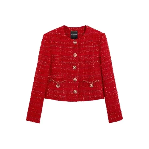 Bebe Jackets Women's Red