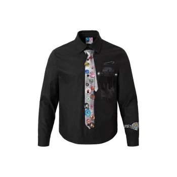 YADcrew Shirts Unisex Black
