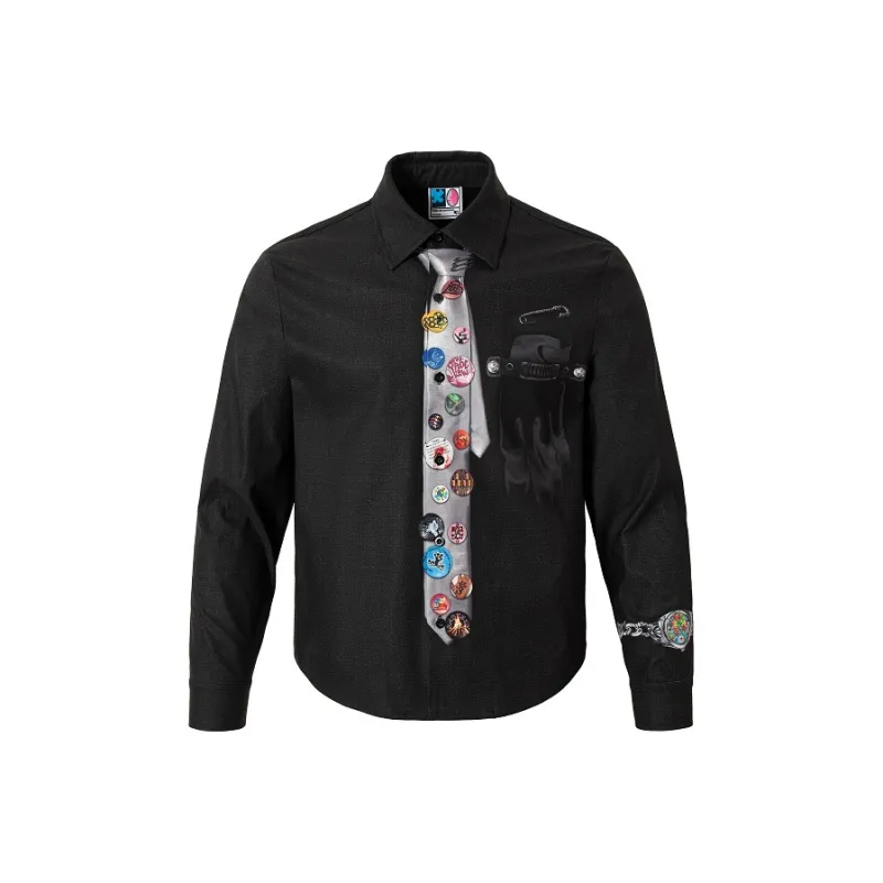 YADcrew Shirts Unisex Black-0