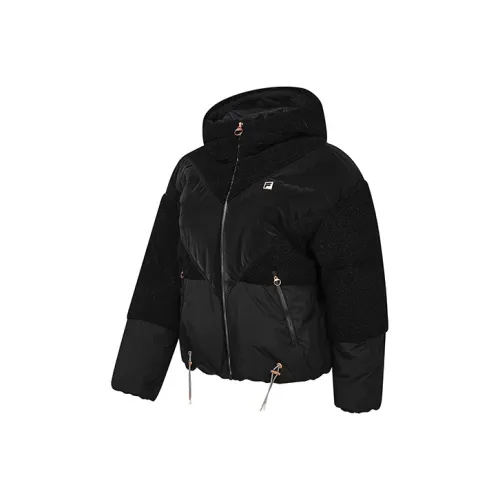 FILA Athletics Down Jackets Women's Pitch Black